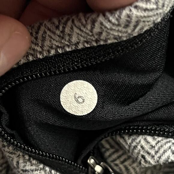 Lululemon Pullover Womens 6 Swiftly Tech Half Zip Run Jacket Hoodie Herringbone - Picture 7 of 11